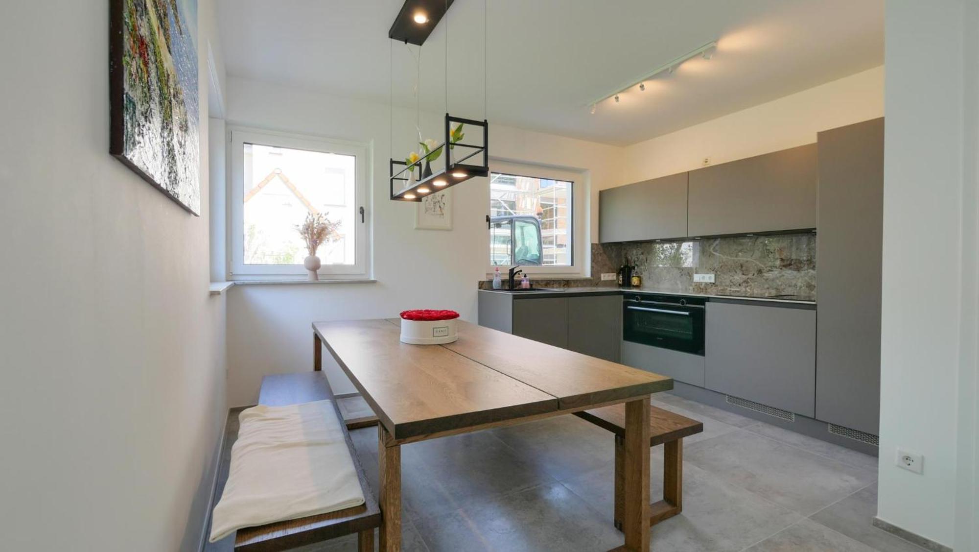 Eleganter Neubau-Luxus In Paderborn & Stilvoller Rueckzugsort Fuer Bis Zu 9 Gaeste Buitenkant foto